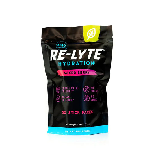 ReLyte Hydration - Mixed Berry - Stick Packs x 30 - LYTES Wholesale