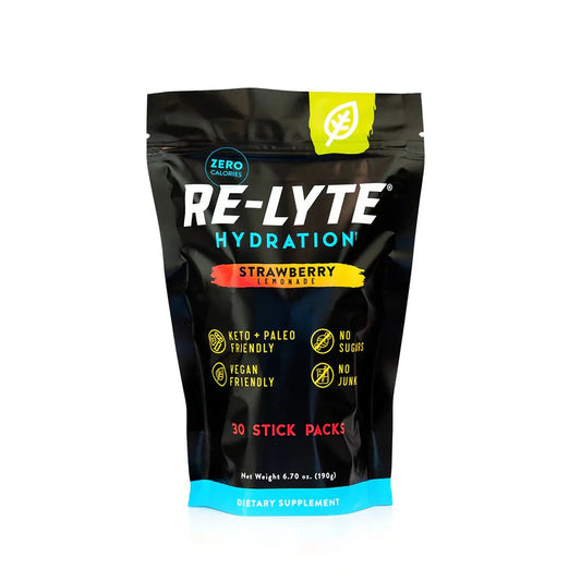 ReLyte Hydration - Strawberry Lemonade - Stick Packs x 30 - LYTES Wholesale