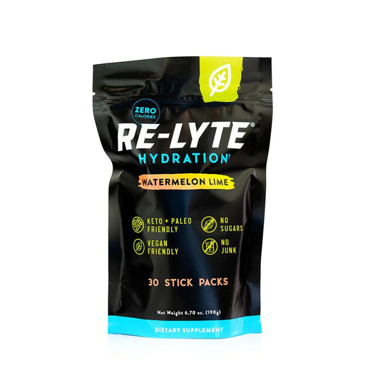 ReLyte Hydration - Watermelon Lime - Stick Packs x 30 - LYTES Wholesale
